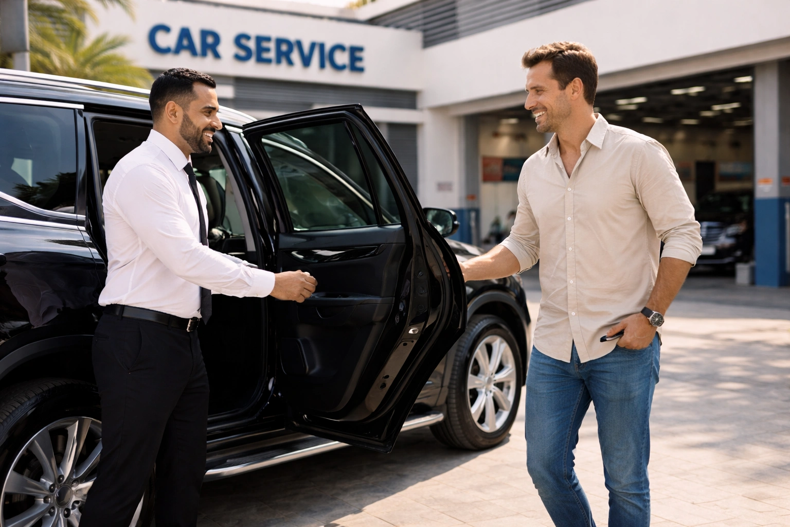 private driver for car service in Dubai